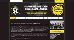 Desktop Screenshot of performingstars.co.uk